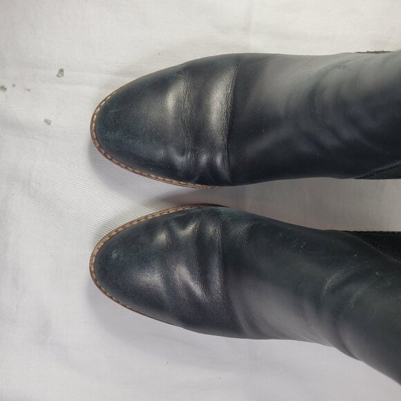 Madewell Regan Black Leather Ankle Boots - Picture 11 of 12
